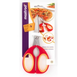 Ciseaux De Cuisine Lames Inox Et Casse-Noix Framboise Mastrad -Fournitures De Cuisine ciseaux de cuisine lames inox et casse noix framboise mastrad 3