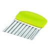 Coupe Légume Inox Ondulé Vert 8 Cm X H 10 Cm Ibili -Fournitures De Cuisine coupe legume inox ondule vert 8 cm x h 10 cm ibili