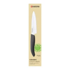 Couteau D'Office Céramique Noir 11 Cm Gen Earth Kyocera -Fournitures De Cuisine couteau d office ceramique noir 11 cm gen earth kyocera 2