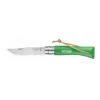 Couteau N°7 Baroudeur Vert Prairie Colorama Opinel -Fournitures De Cuisine couteau n7 baroudeur vert prairie colorama opinel
