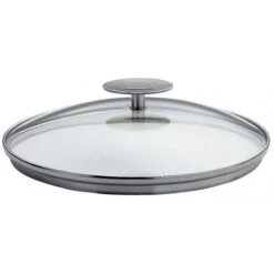 Couvercle En Verre Bombé Platine Ø 32 Cm Cristel