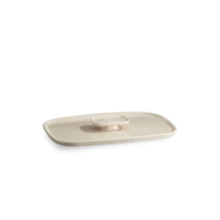 Couvercle Rectangulaire En Céramique Pour Plat à Four 25 X 18 Cm Argile Emile Henry