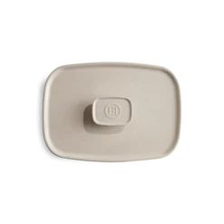 Couvercle Rectangulaire En Céramique Pour Plat à Four 35 X 22 Cm Argile Emile Henry