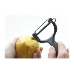 Eplucheur Céramique Rasoir Kyocera Noir Lame 4 Cm -Fournitures De Cuisine eplucheur ceramique rasoir kyocera noir lame 4 cm 3