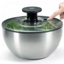 Essoreuse à Salade Inox Ø 26cm Oxo 7 Essoreuse à Salade Inox Ø 26cm Oxo -Fournitures De Cuisine essoreuse a salade inox o 26cm oxo 2
