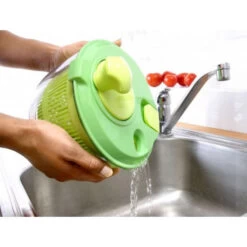 Essoreuse à Salade Ø26 Cm Vert -Fournitures De Cuisine essoreuse a salade o26 cm vert 2