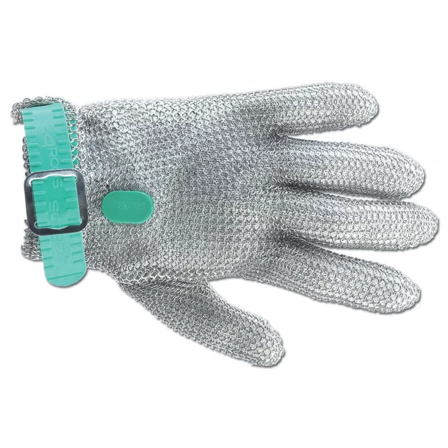 Gant De Protection En Cotte De Maille XS Vert Arcos 3 Gant De Protection En Cotte De Maille XS Vert Arcos