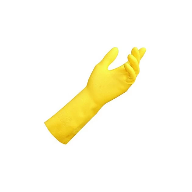Gants Latex Jaune Taille 8/9 3 Gants Latex Jaune Taille 8/9
