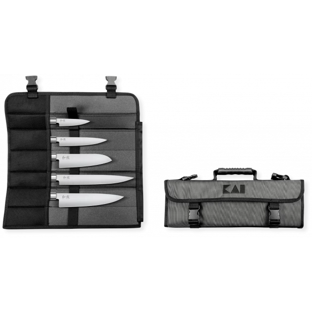 Mallette 5 Couteaux De Cuisine Japonais Wasabi Black Kai 3 Mallette 5 Couteaux De Cuisine Japonais Wasabi Black Kai