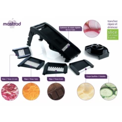 Mandoline Multi-râpes Mastrad -Fournitures De Cuisine mandoline multi rapes mastrad 3