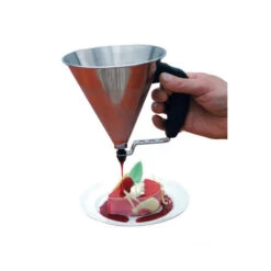 Mini Entonnoir à Piston Inox Noir KWIK De Buyer 9 Mini Entonnoir à Piston Inox Noir KWIK De Buyer -Fournitures De Cuisine mini entonnoir a piston inox noir kwik de buyer 3