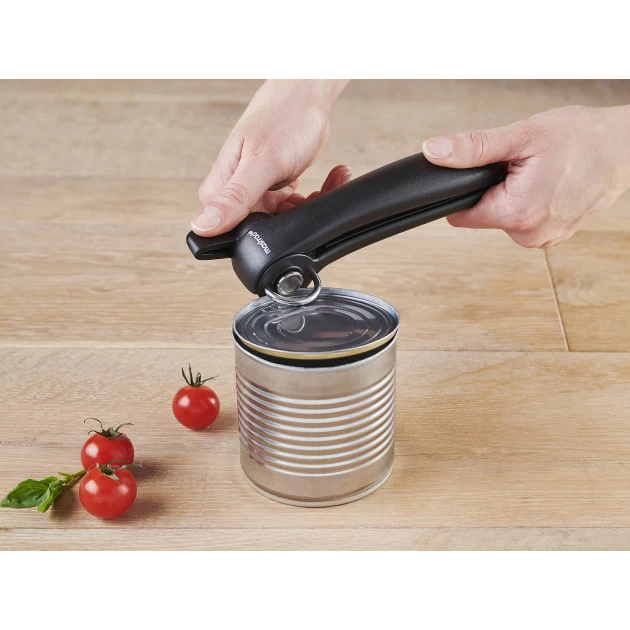 Ouvre-boîte Manuel Noir Mastrad 4 Ouvre-boîte Manuel Noir Mastrad – Image 2