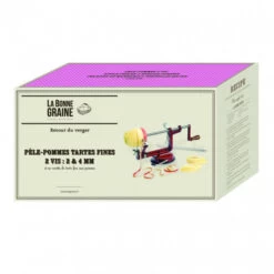 Pèle-pommes 2 épaisseurs La Bonne Graine -Fournitures De Cuisine pele pommes 2 epaisseurs louis tellier 1