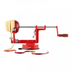 Pèle-pommes Rouge à Ventouse 5 Pèle-pommes Rouge à Ventouse -Fournitures De Cuisine pele pommes rouge a ventouse 1