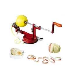 Pèle-pommes Rouge à Ventouse