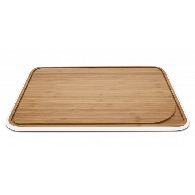 Planche à Découper Bambou Avec Rigole 35 X 25 Cm Blanc Pebbly 3 Planche à Découper Bambou Avec Rigole 35 X 25 Cm Blanc Pebbly