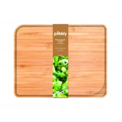 Planche à Découper Bambou Avec Rigole 37 X 29 Cm Pebbly -Fournitures De Cuisine planche a decouper bambou avec rigole 37 x 29 cm pebbly 1