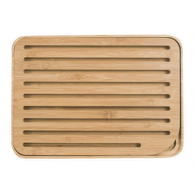 Planche à Pain Bambou 35 X 25 Cm Blanc Pebbly 4 Planche à Pain Bambou 35 X 25 Cm Blanc Pebbly – Image 2