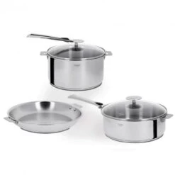 Set De 7 Pièces Mutine Manche Amovible Inox Cristel