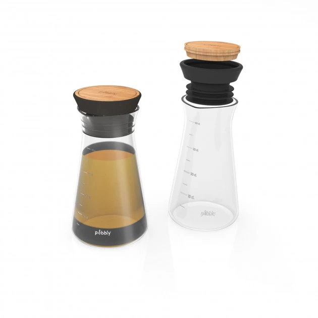 Shaker Vinaigrette En Verre 45 Cl Pebbly 4 Shaker Vinaigrette En Verre 45 Cl Pebbly – Image 2