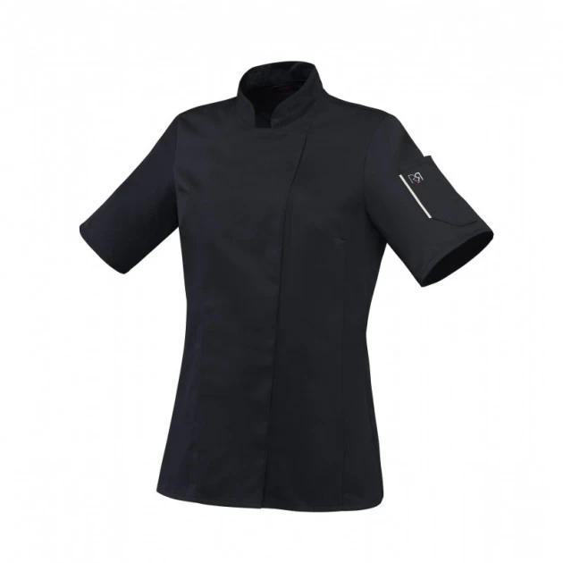 Veste De Cuisine Femme Noire UNERA T.4 Robur 3 Veste De Cuisine Femme Noire UNERA T.4 Robur