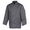 Veste De Cuisine Mixte Anthracite NERO T.1 Robur Manche Longue -Fournitures De Cuisine veste de cuisine mixte anthracite nero t1 robur manche longue