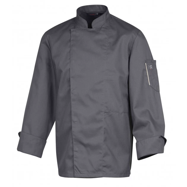 Veste De Cuisine Mixte Anthracite NERO T.5 Robur 3 Veste De Cuisine Mixte Anthracite NERO T.5 Robur