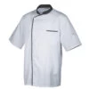 Veste De Cuisine Mixte Blanche/Parement Gris ENERGY T.2 Robur