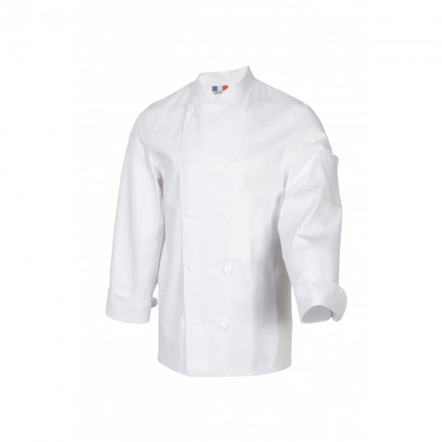 Veste De Cuisine Mixte Blanche TAMISE T.7 Robur 3 Veste De Cuisine Mixte Blanche TAMISE T.7 Robur