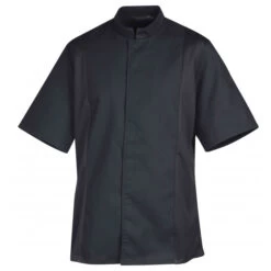 Veste De Cuisine Mixte Noire SIAKA T.4 Robur