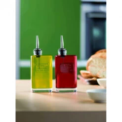 Vinaigrier En Verre Rectangulaire 0.25 L Luigi Bormioli OPTIMA -Fournitures De Cuisine vinaigrier en verre rectangulaire 025 l luigi bormioli optima 1